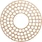 Ekena Millwork Fink Wood Fretwork Pierced Ceiling Medallion, Alder, 40"OD x 14 1/2"ID x 3/8"T CMWP40X40X0375FFAL - alternate 1